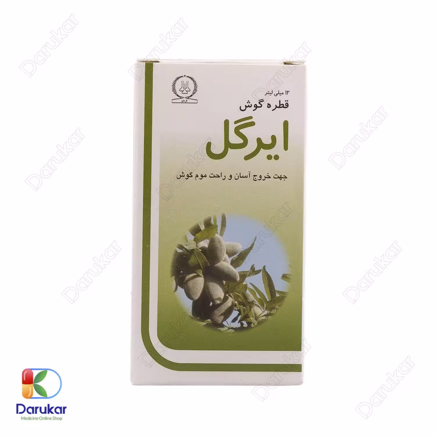 قطره گوش ایرگل گل دارو