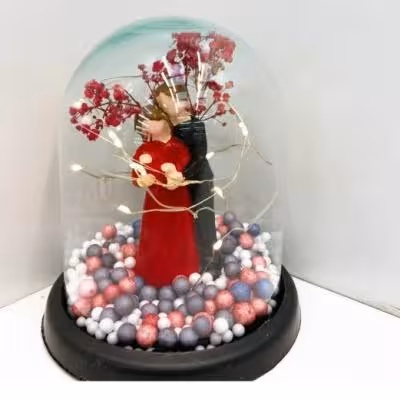 مجسمه فلاکسی همسر چراغ دار