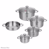 سرویس قابلمه 9 پارچه پارس استیل