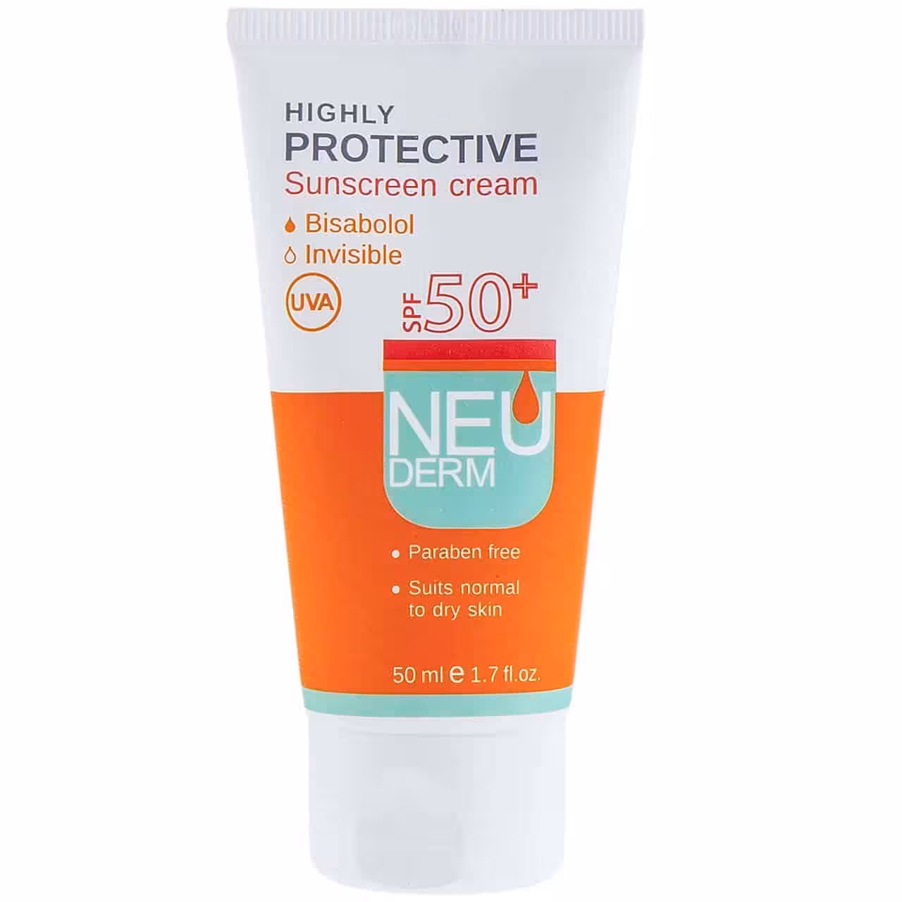 کرم ضد آفتاب بی رنگ نئودرم Highly Protective spf50