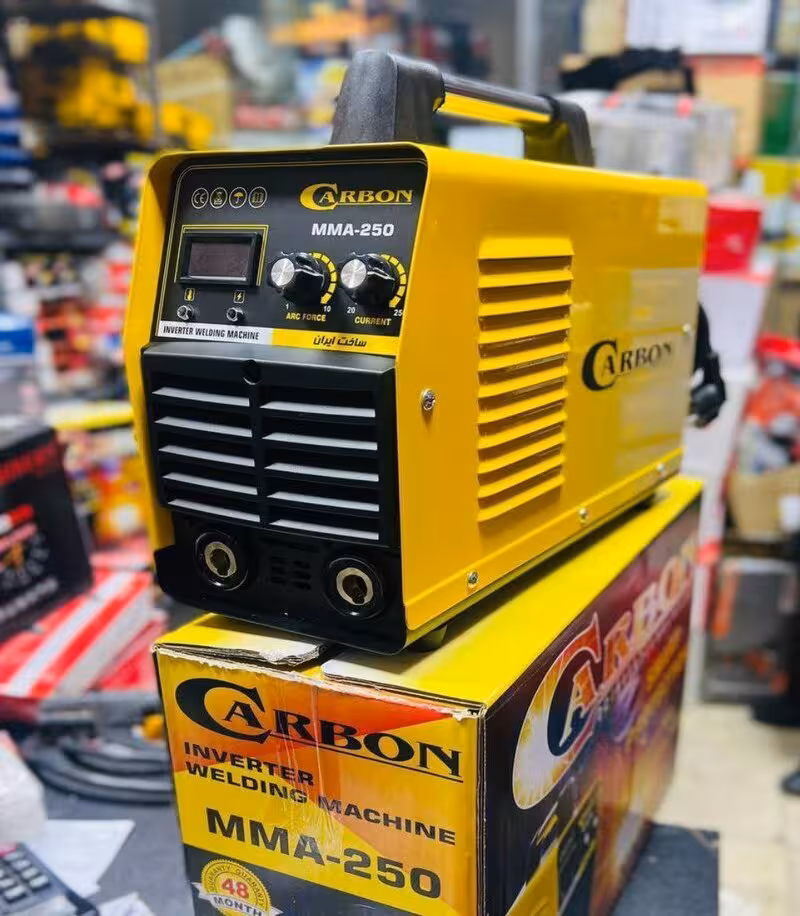 دستگاه جوش اینورتر 250 آمپر کربن CARBON