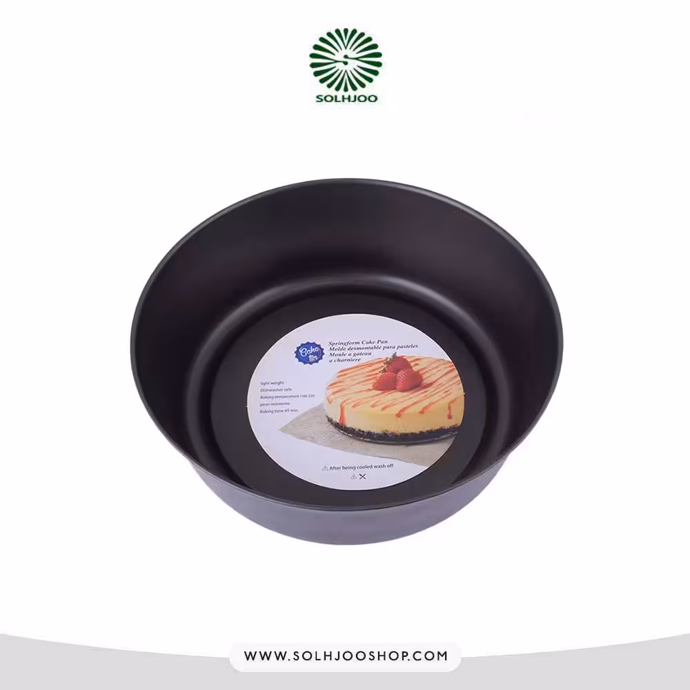 قالب تفلون گرد 21*8 کف برجسته