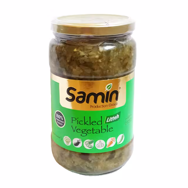 ترشی مخلوط لیته ثمین 680 گرمی