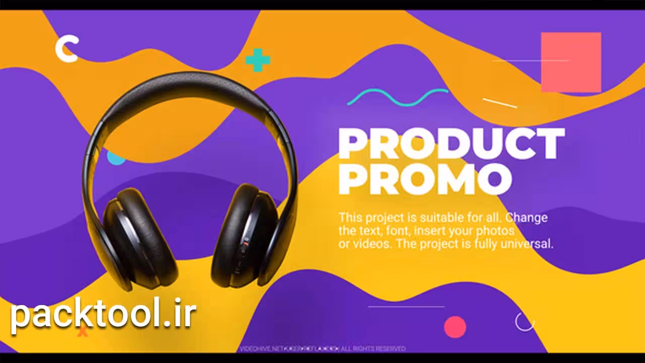 دانلود پروژه آماده افتر افکت معرفی کلا و محصولات Minimalistic product promo - پک تول