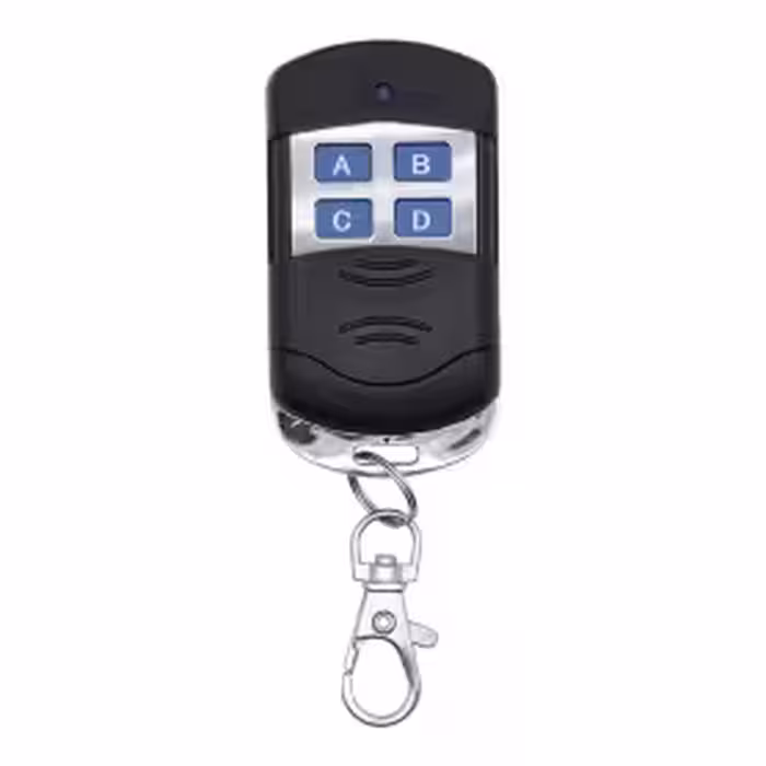 ریموت 4 کاناله کد لرن 433MHZمارک Master