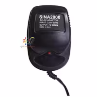 آداپتور 9 ولت 500 میلی آمپر سینا