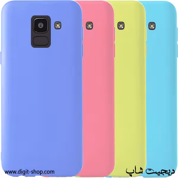 قاب گوشی J6 2018 سامسونگ جی j600 انواع کاور محافظتی دخترانه پسرانه سیلیکونی ژله ای