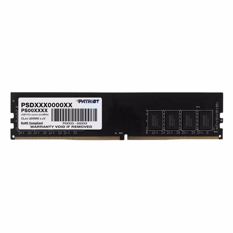 رم دسکتاپ DDR5 تک کاناله 4800 مگاهرتز PATRIOT ظرفیت 16 گیگابایت CL40