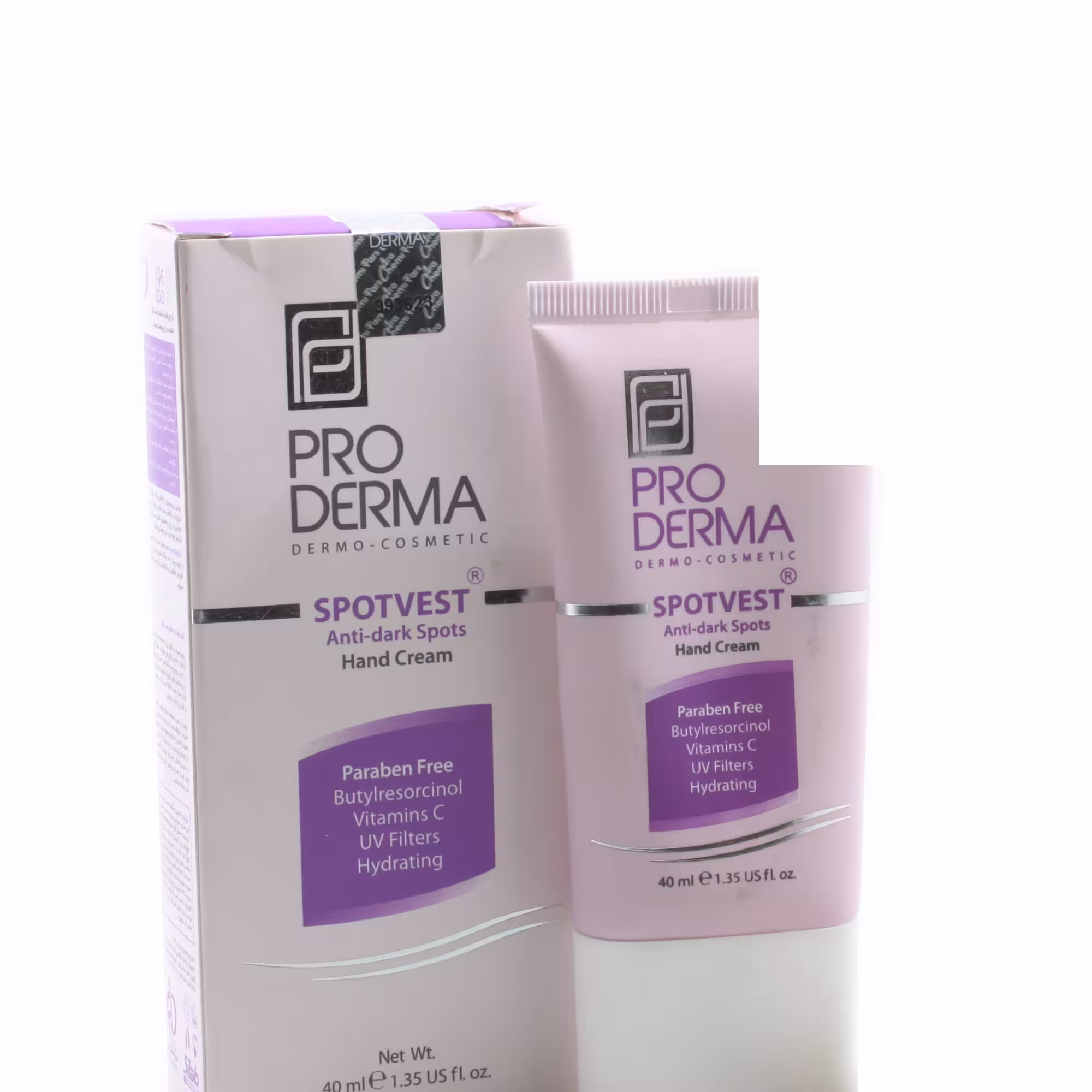 کرم روشن کننده و ضد لک پوست دست پرودرما