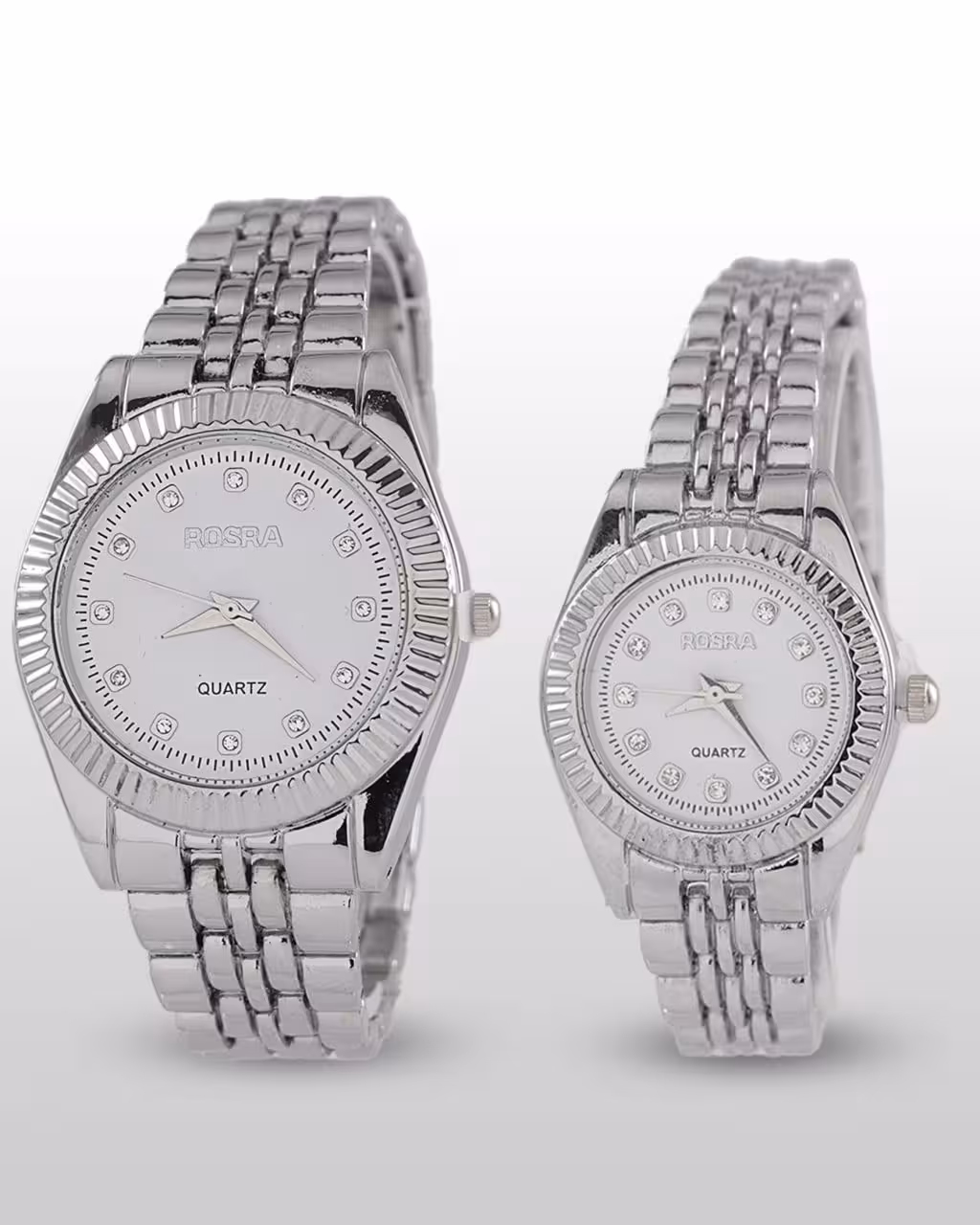 ست ساعت مچی مردانه و زنانه روسرا ROSRA مدل 1011