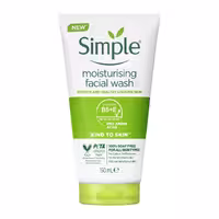 ژل شستشو صورت سیمپل Simple مدل Moisturising