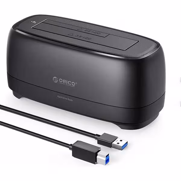 داک هارد دیسک اوریکو مدل ORICO-DD18U3-EU-BK-BP04