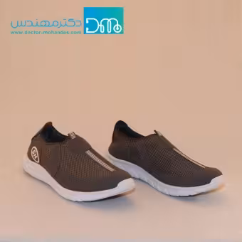 کفش طبی پیاده روی مردانه رنگ طوسی