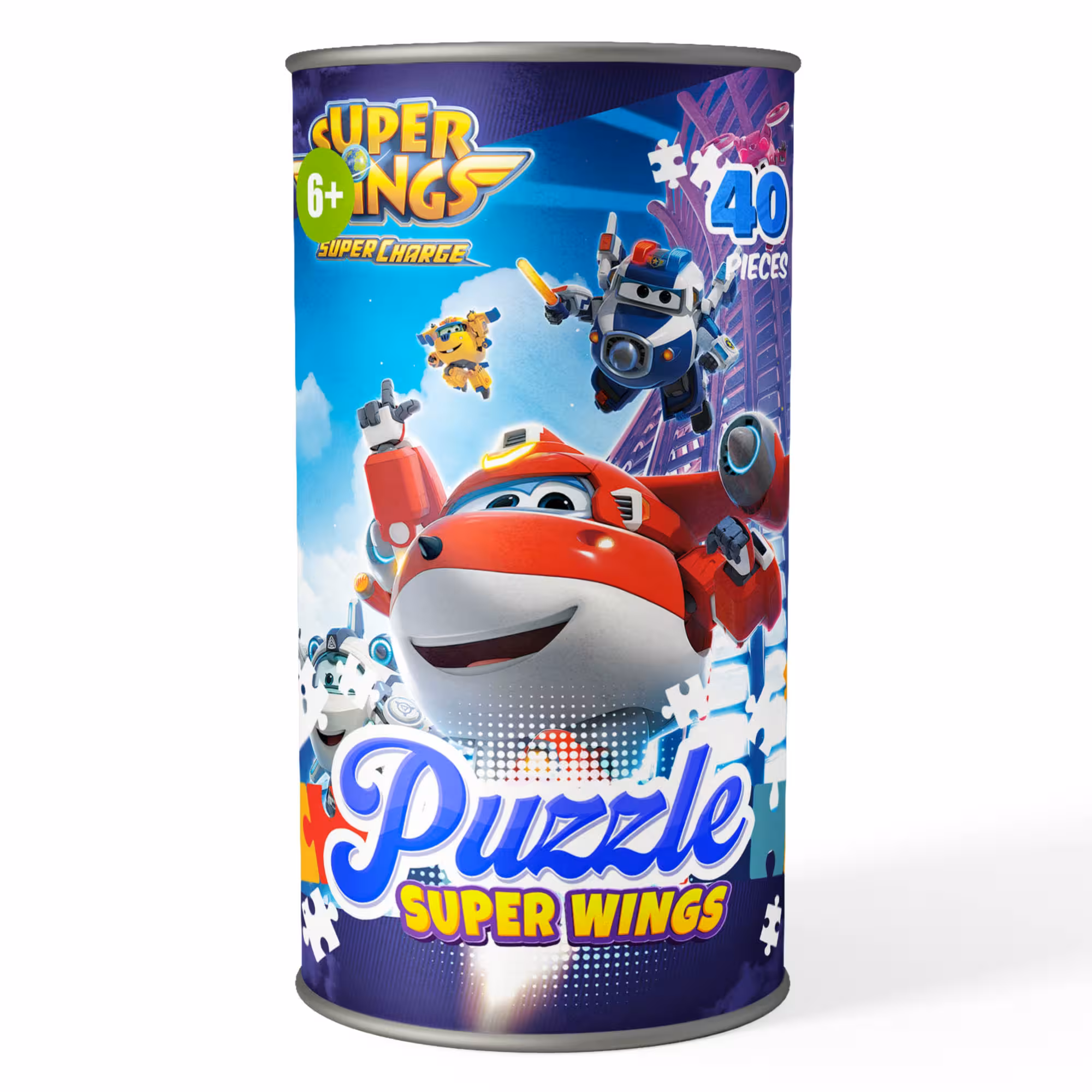 پازل 40 تکه کارتون بال های پر توان