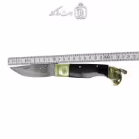 چاقوی دنده ای بزرگ زنجان 24 سانتیمتری دسته مشکی کد SHN-30