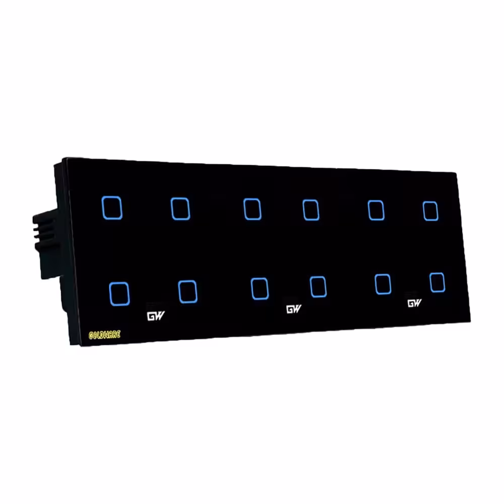 کلید لمسی دوازده پل گلدور مدل ریموتی