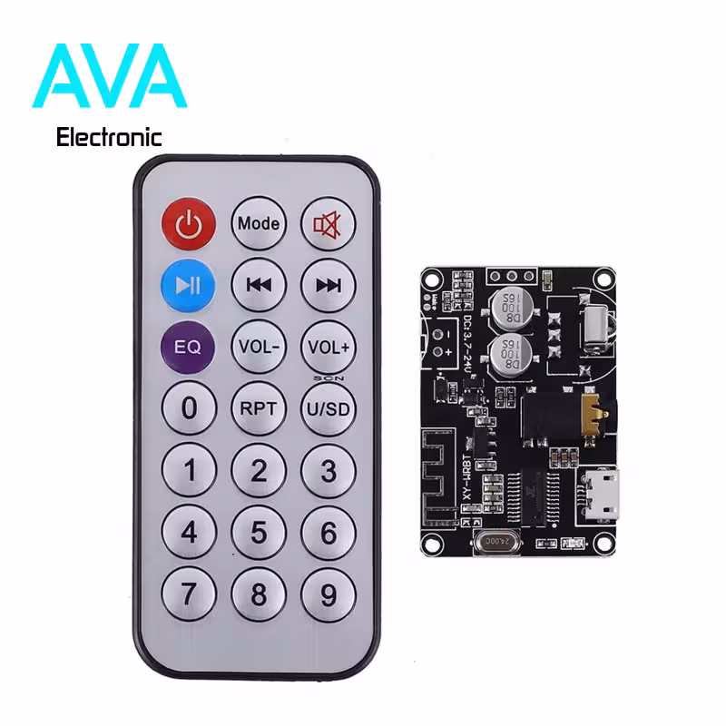 ماژول گیرنده بلوتوث صوتی XY-WRBT به همراه ریموت