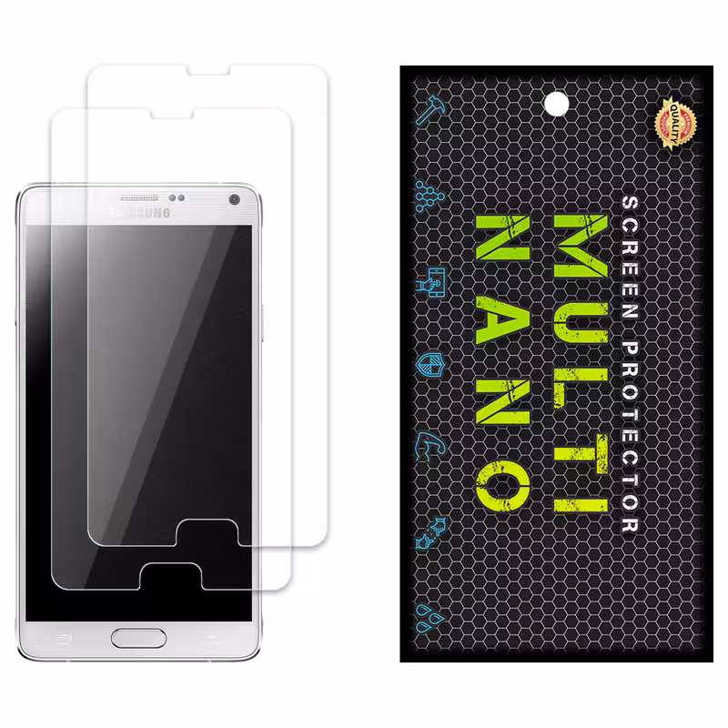 محافظ صفحه نمایش مولتی نانو مدل X-S2N مناسب برای گوشی موبایل سامسونگ Galaxy Note 4 بسته دو عددی | کالا برتری