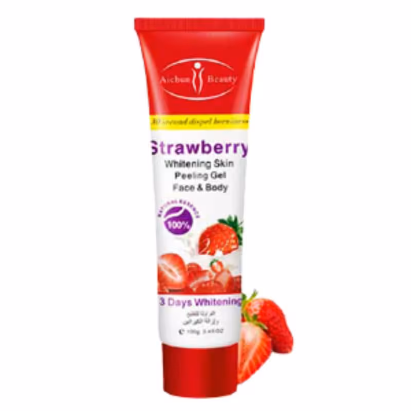 ژل لایه بردار و سفید کننده ایچون بیوتی عصاره توت فرنگی