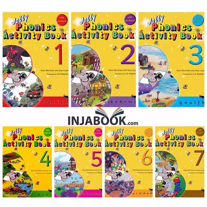 مجموعه پک 7 جلدی Jolly Phonics Activity Book