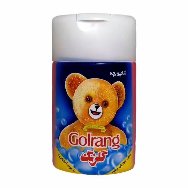 شامپو بچه طرح خرسی گلرنگ 110 میلی لیتری