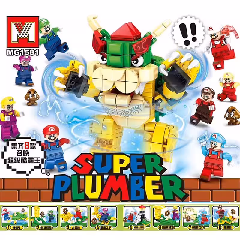 لگو سوپر ماریو مجموعه 8 عددی مدل Lego MG1581