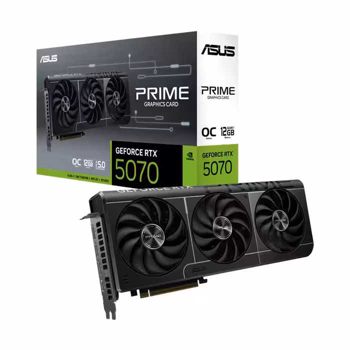 کارت گرافیک ایسوس PRIME GeForce RTX 5070 12GB OC Edition