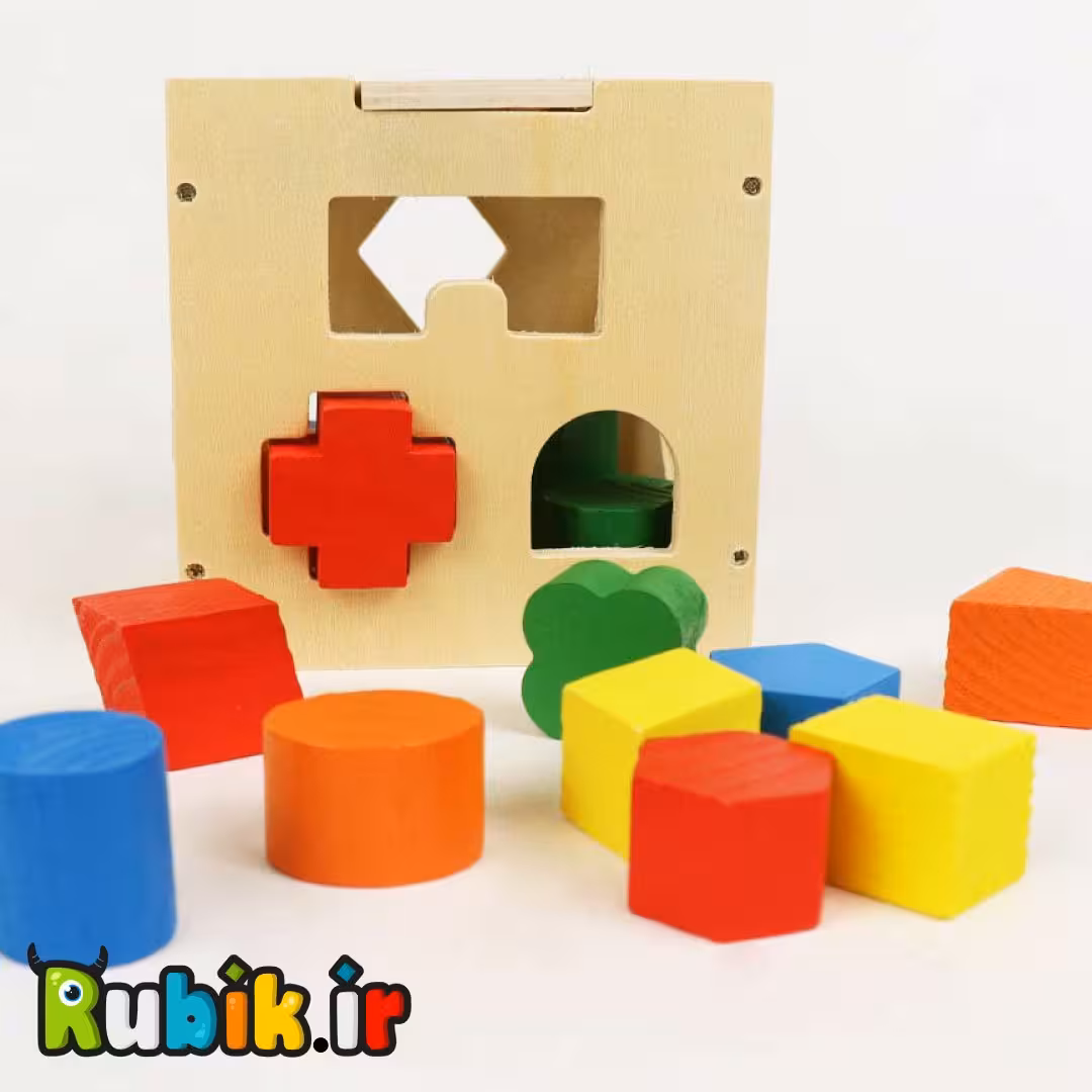 مکعب هوش اشکال هندسی(جعبه هوش 15خانه)
