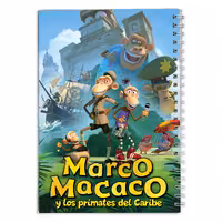 دفتر مشق کارتون مارکوماکاکو