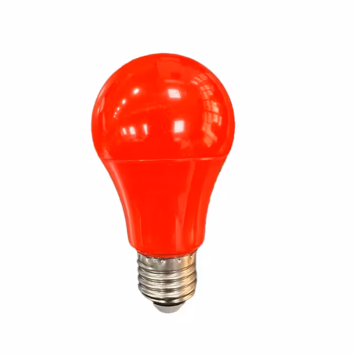 لامپ 9 وات LED رنگی قرمز پارس پریا