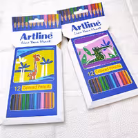 مداد رنگی 12 رنگ آرت لاین ArtLine