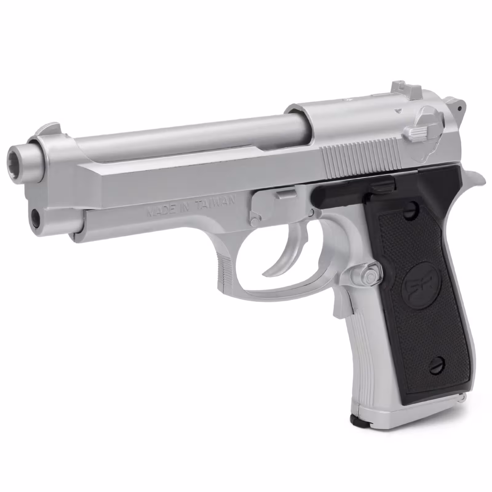 اسباب بازی کلت تمام فلزی Raven M92F R92F (نقره‌ای)