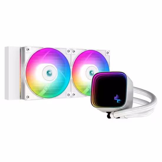 خنک کننده مایع پردازنده دیپ کول INFINITY LS520 SE WHITE