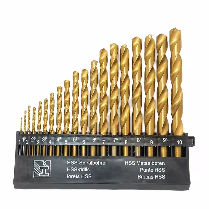 مجموعه 19 عددی مته آهن مدل 1T10