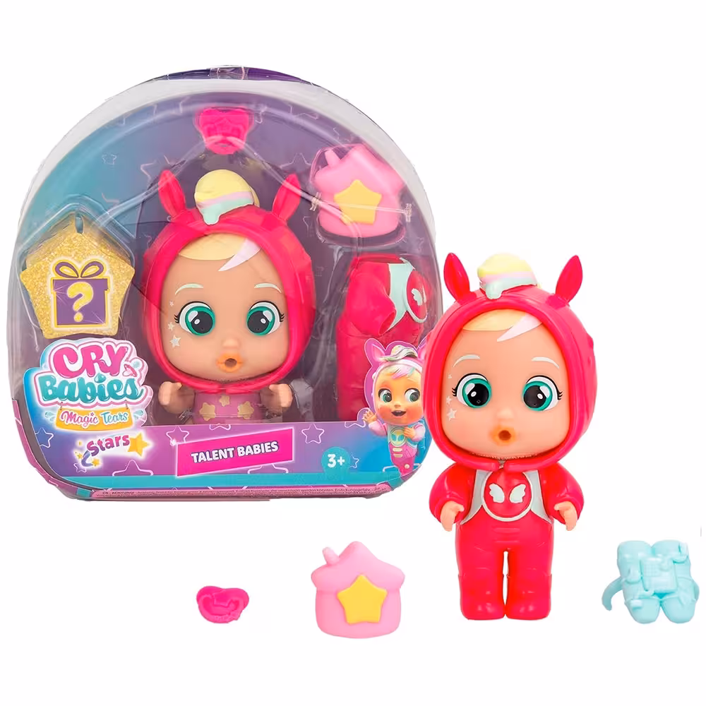 عروسک Hannah چشم اشکی 12 سانتی Cry Babies