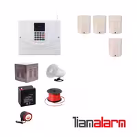 پکیج دزدگیر اماکن با سیم مدل مستر کارتی و تلفنی M930PR4