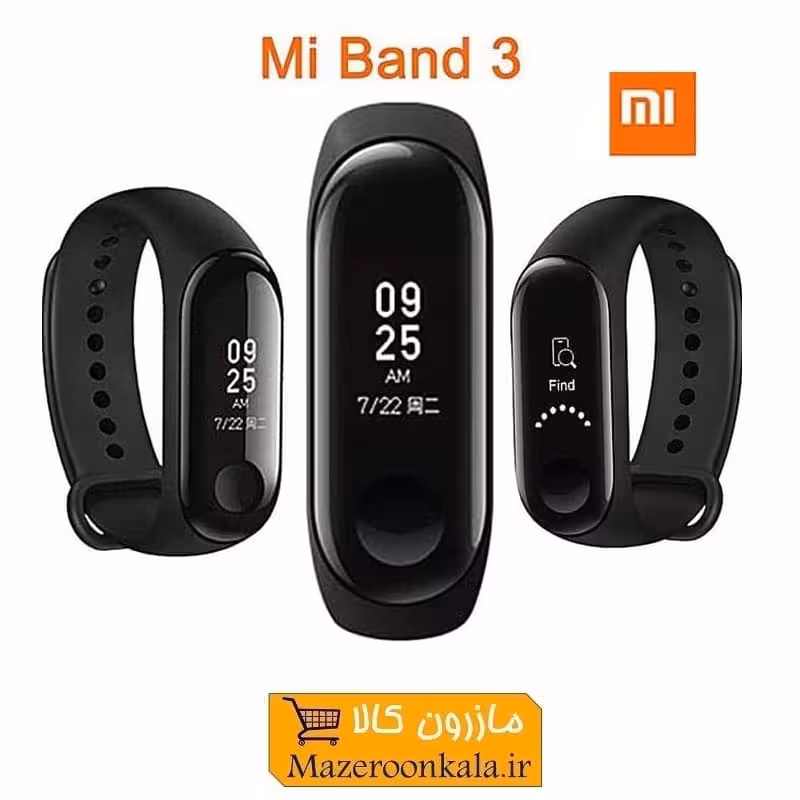مچ بند هوشمند شیائومی مدل Mi band 3 new package 2019