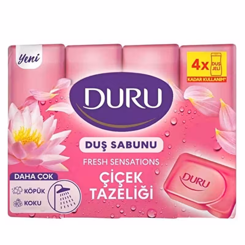 صابون دورو ترکیه رایحه گل های بهاری 600 گرم DURU