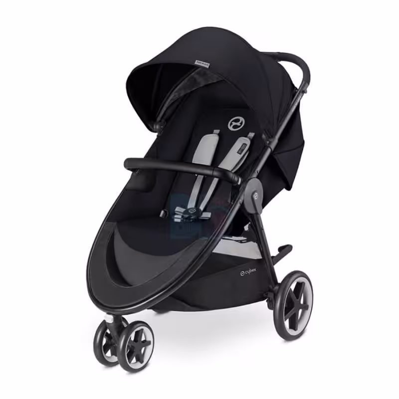 کالسکه کریر سایبکس اصل المان مدل اجیس و کریر ایتون  رنگ مشکی   cybex agis 3