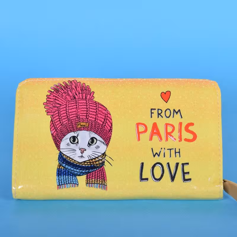 کیف پول دخترانه مدل 7525  چند رنگ 