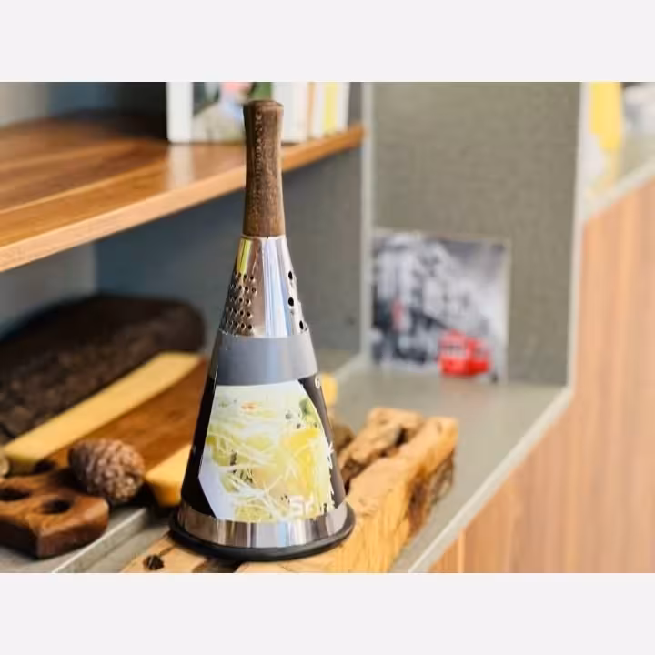 رنده مخروطی دسته چوبی | amazonchi