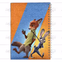 دفتر مشق کارتون زوتوپیا