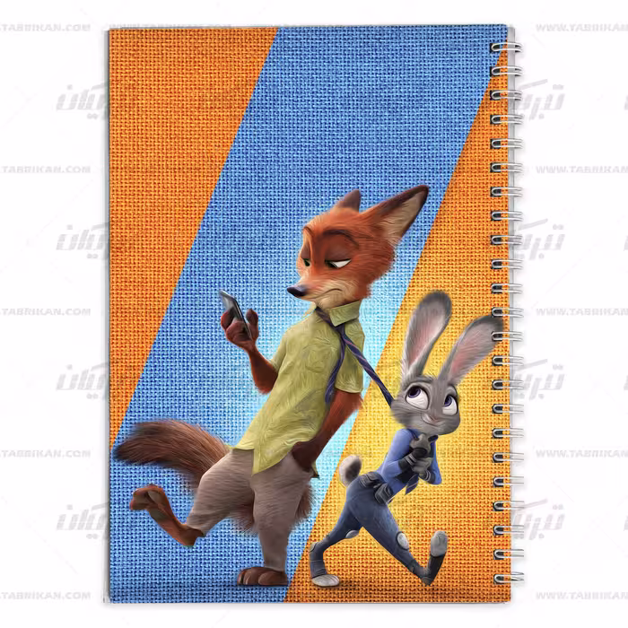 دفتر مشق کارتون زوتوپیا