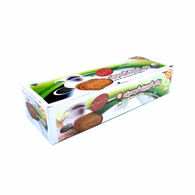 بیسکویت صبحانه کنجدی جام شیرین 600گرمی