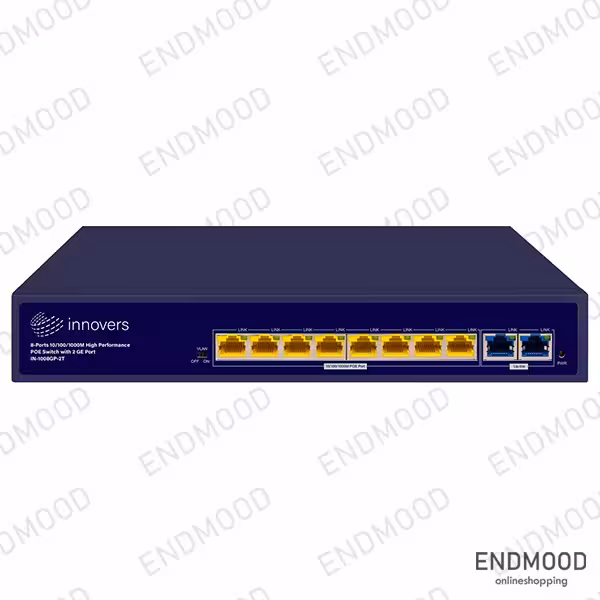 سوئیچ 8 پورت اینوورس مدل IN-1008GP-2T