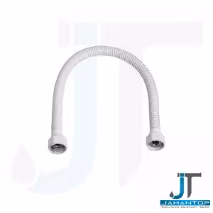شلنگ رابط علم دوش حمام یونیورست تمام سفید