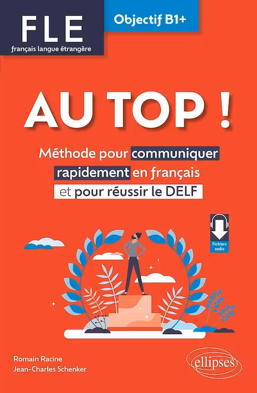 کتاب آزمون DELF فرانسه FLE. Français langue étrangère AU TOP Objectif B1