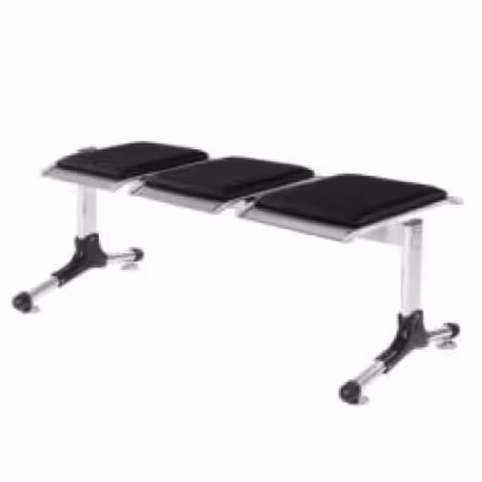 نيمكت پانچ 3 نفره تشکدار برند شفق مدل BT453 (بدون پشتی)