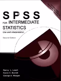 خرید و دانلود نسخه کامل کتاب SPSS for intermediate statistics: Use and interpretation, 2nd ed. - PDF