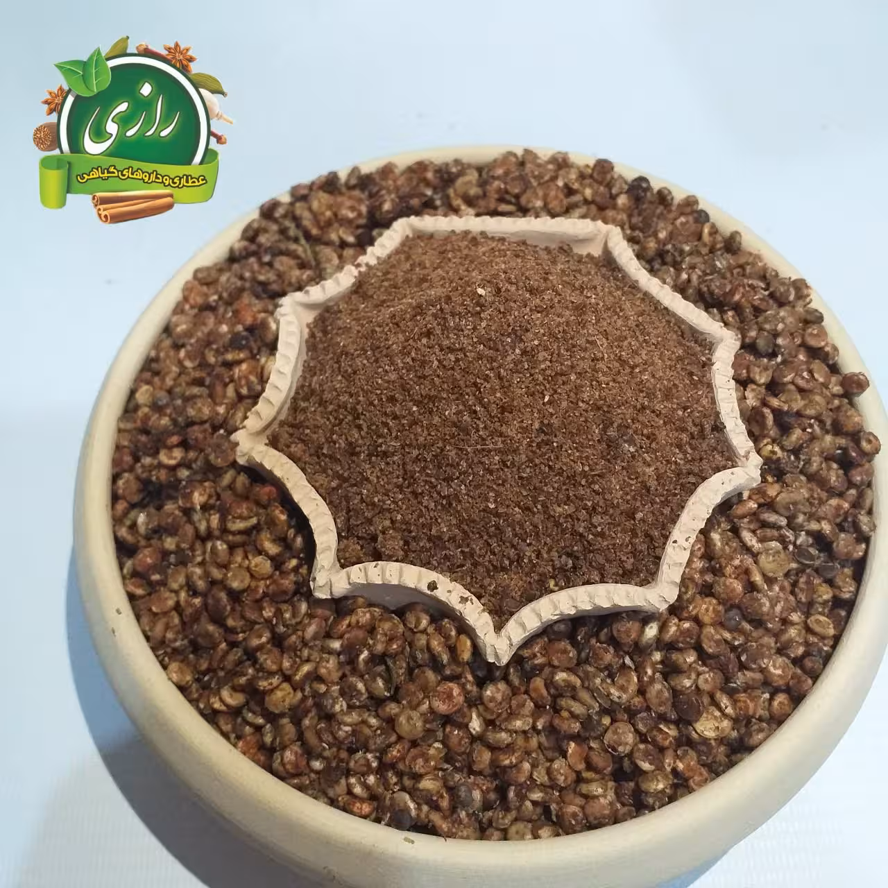 پودر سماق قهوه ای خالص 50 گرمی